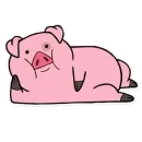 Стикер Waddles Gravity Falls