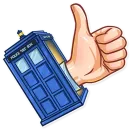 Стикер Doctor Who