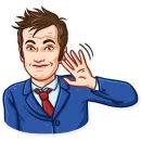 Стикер Doctor Who
