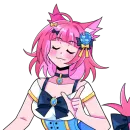 Стикер Wiki chan