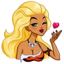 Стикер Wild Woman