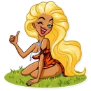 Стикер Wild Woman