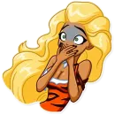 Стикер Wild Woman