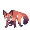 Стикер Wilde Fox