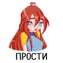 Стикер Winx