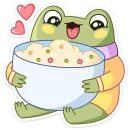 Стикер Зимний Хоппер