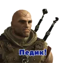 Стикер Witcher