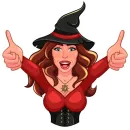 Стикер Witchulitta