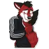 Стикер Wolf Ezo