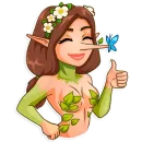 Стикер Wood Nymph