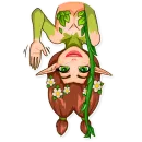 Стикер Wood Nymph