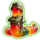 Стикер Worms