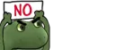 Стикер Worry Frog