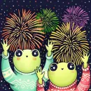 Стикер Frogs