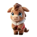 Стикер Новогодний Конек