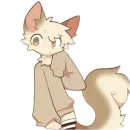 Стикер Я котёнок :3