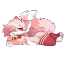 Стикер Я котёнок :3