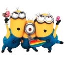 Стикер Миньоны