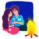 Стикер You and Me