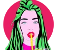 Стикер Young Ladies