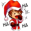 Стикер Young Santa