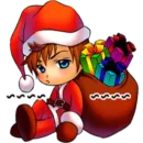 Стикер Young Santa