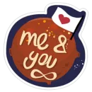 Стикер Young Love in Space ?