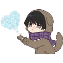 Стикер Юрудура тян | Yurudara chan