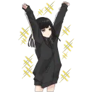 Стикер Юрудура-тян