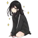 Стикер Юрудура-тян