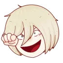 Стикер 😼 Yuri