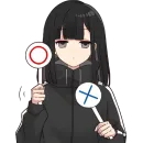 Стикер Юрудура Тян и Кун