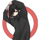 Стикер Юрудура Тян и Кун