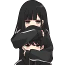 Стикер Юрудура Тян и Кун