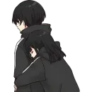 Стикер Юрудура Тян и Кун