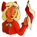 Стикер Жыве Беларусік