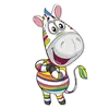 Стикер Zebra_Poloso4ka