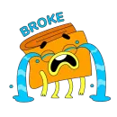 Стикер bank – Zelf talks money