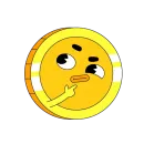 Стикер bank – Zelf talks money