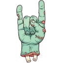 Стикер Zombies