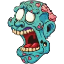 Стикер Zombies