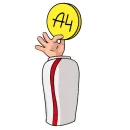 Стикер A4stiker