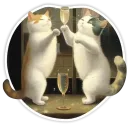 Стикер adadem cats