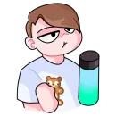 Стикер kussia | каша