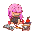 Стикер Календарь абитуриента