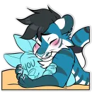 Стикер aerykitty