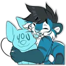 Стикер aerykitty