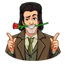 Стикер Агент КГБ