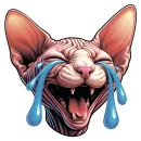 Стикер sphynxes | сфинкс