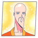 Стикер Акихико семпай